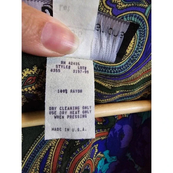 Dawn Joy Fashions vintage dress size 5 / 6 - Picture 7 of 7